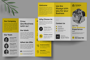 Creative Trifold Brochure Layout, a Brochure Template by MightyDesign