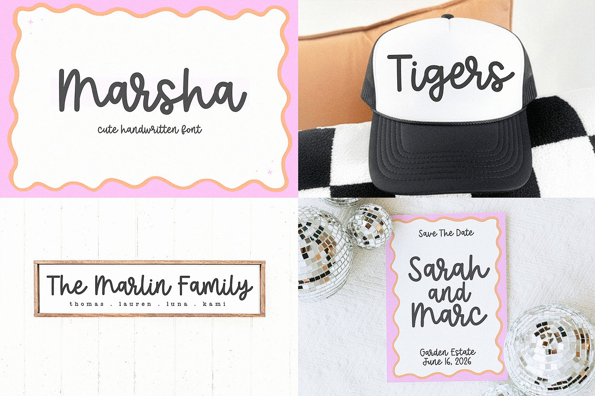 Cute & Trendy Font Bundle | Vol 2, a Handwritten Font by KA Designs (Photo 11 of 15)
