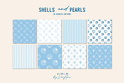 Shells and Pearls Coastal Vector Set, an Object Illustration by VerAna (Thumbnail 10 of 18)
