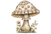 Fairy Mushroom Clipart PNG, a Food Illustration by Memories By Lea (Thumbnail 18 of 19)