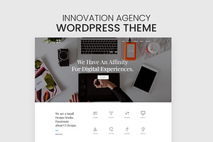 Innovation Agency WordPress Theme, a WordPress Template by Pixflow