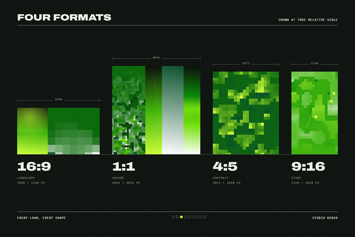 Pixel Grain: 148 Backgrounds & Loops, a Background Graphic by Studio Kenzo (Photo 3 of 10)