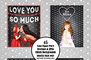 PHOTO VALENTINE CHALK CLIPART, an Illustration by Artfanaticus (Thumbnail 1 of 5)