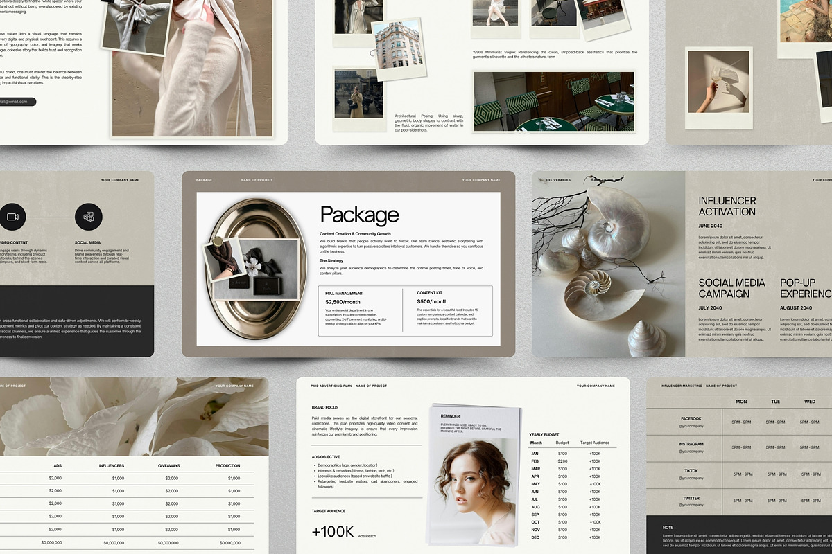 Lumina - Marketing Pitch Deck, a Presentation Template by Pani Temp. (Photo 9 of 14)