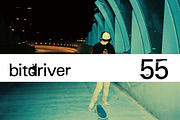 Bitdriver 55 - OpenType SVG Font, a Sans Serif Font by DriverDesign (Thumbnail 1 of 8)