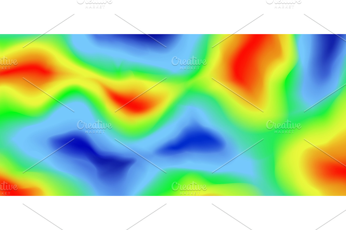 Thermal heat map infrared heatmap, a Technology Illustration by Vector Tradition (Photo 2 of 3)