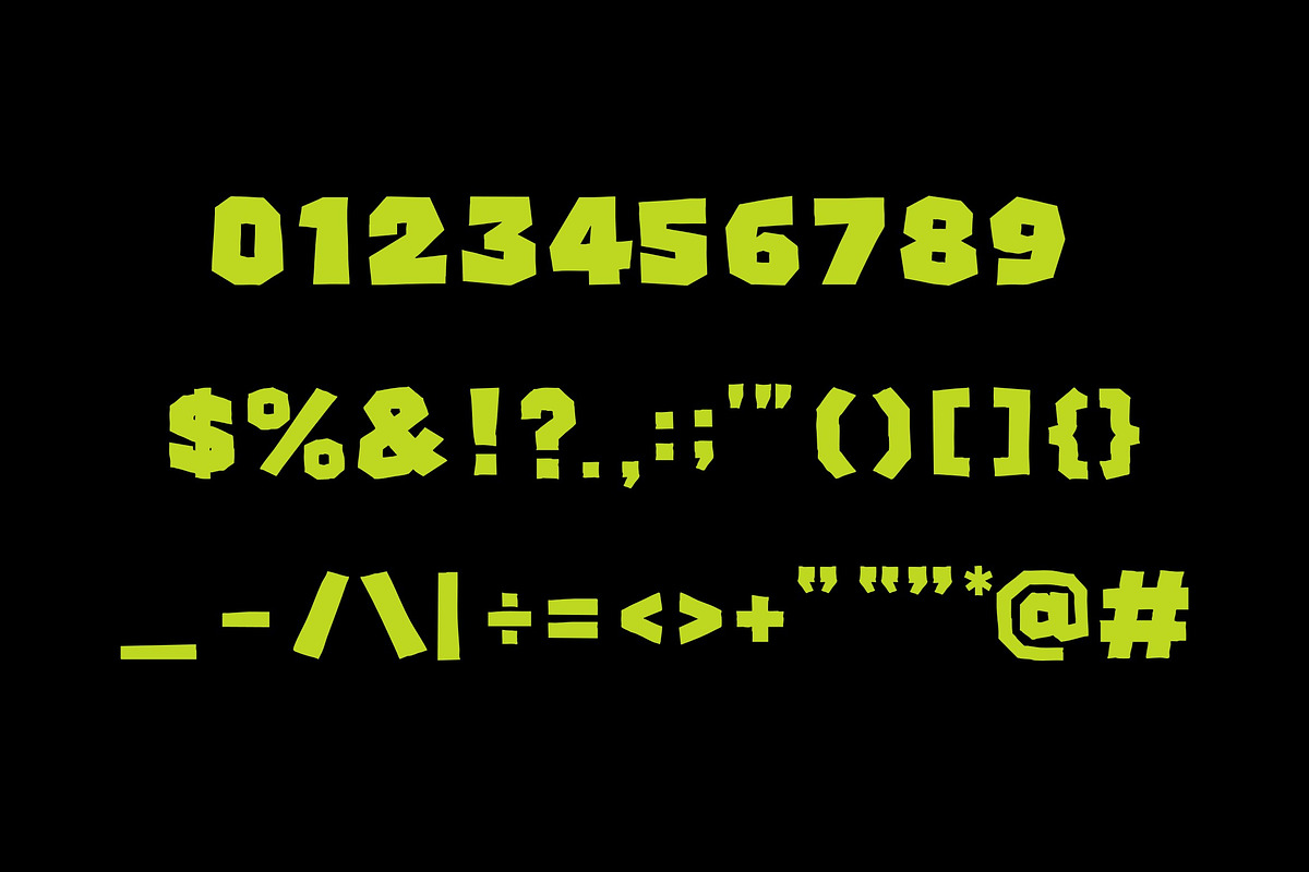 Paper Brutal, a Handwritten Font by Art StoreID (Photo 5 of 8)