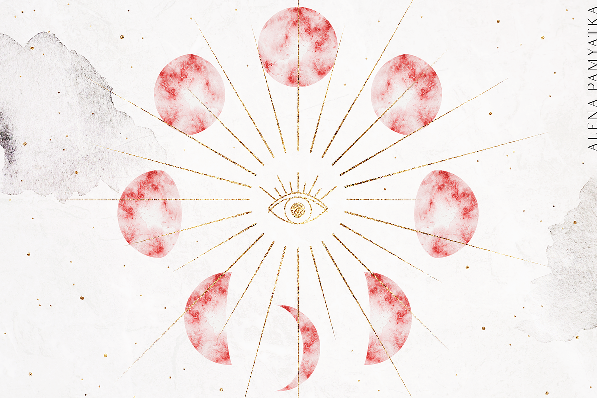 Gentle cosmos - celestial collection, a Texture Illustration by Pamyatka Shop (Photo 16 of 20)