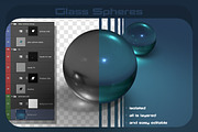 Glass Spheres, a Decorative Illustration by stallfish's art store (Thumbnail 2 of 3)