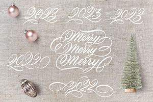 Christmas Lettering