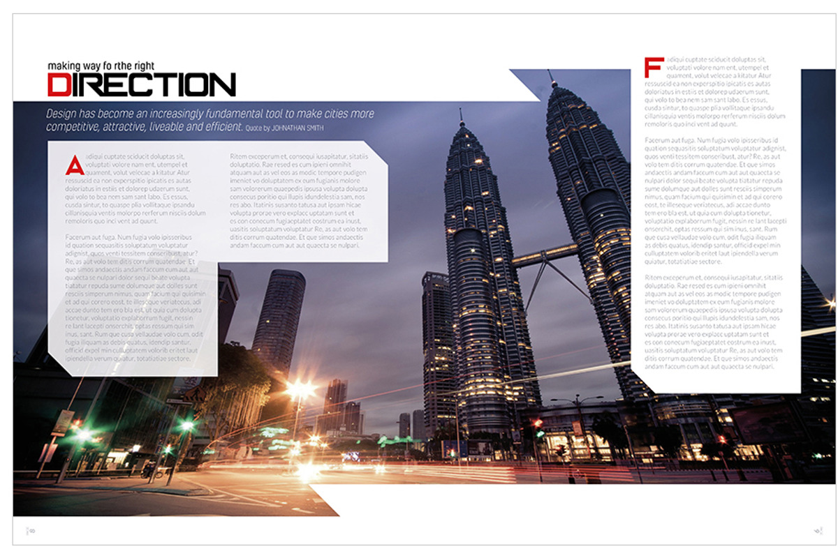 Magazine Template InDesign 15, a Magazine Template by Love Graphic Design (Photo 13 of 20)