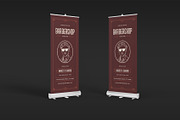 Brown Vintage Barbershop Banner, a Stationery Template by Neermana (Thumbnail 3 of 4)