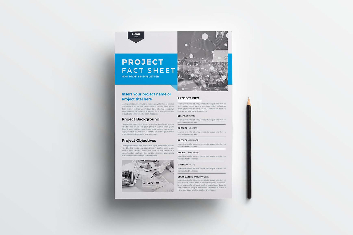 Nonprofit Organization | Bundle, a Flyer Template by obayes (Photo 7 of 15)
