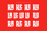 Rook Lanakox - Typeface Font, a Sans Serif Font by QR Design Studio (Thumbnail 6 of 7)