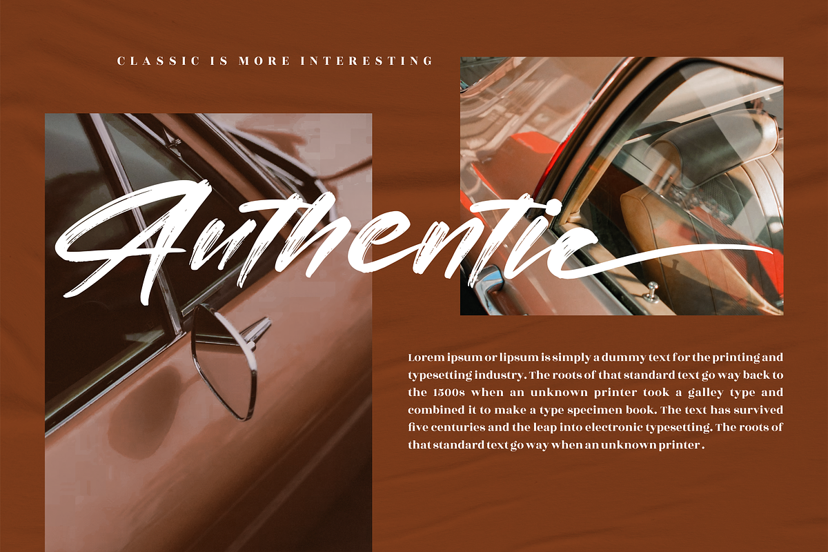 Roughton Bogatha Modern Brush Font, a Script Font by Letterena Studios Script (Photo 9 of 15)