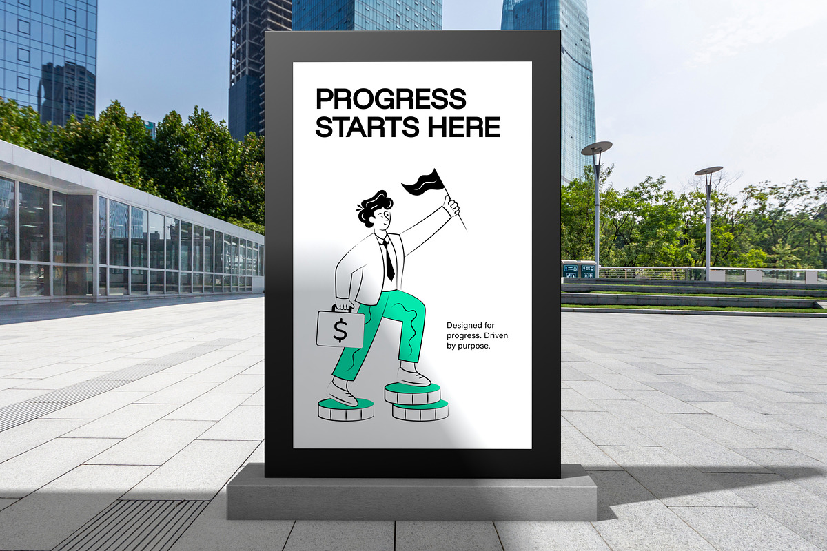 Business Illustrations Bundle, a Finance Illustration by Brickclay (Photo 3 of 19)