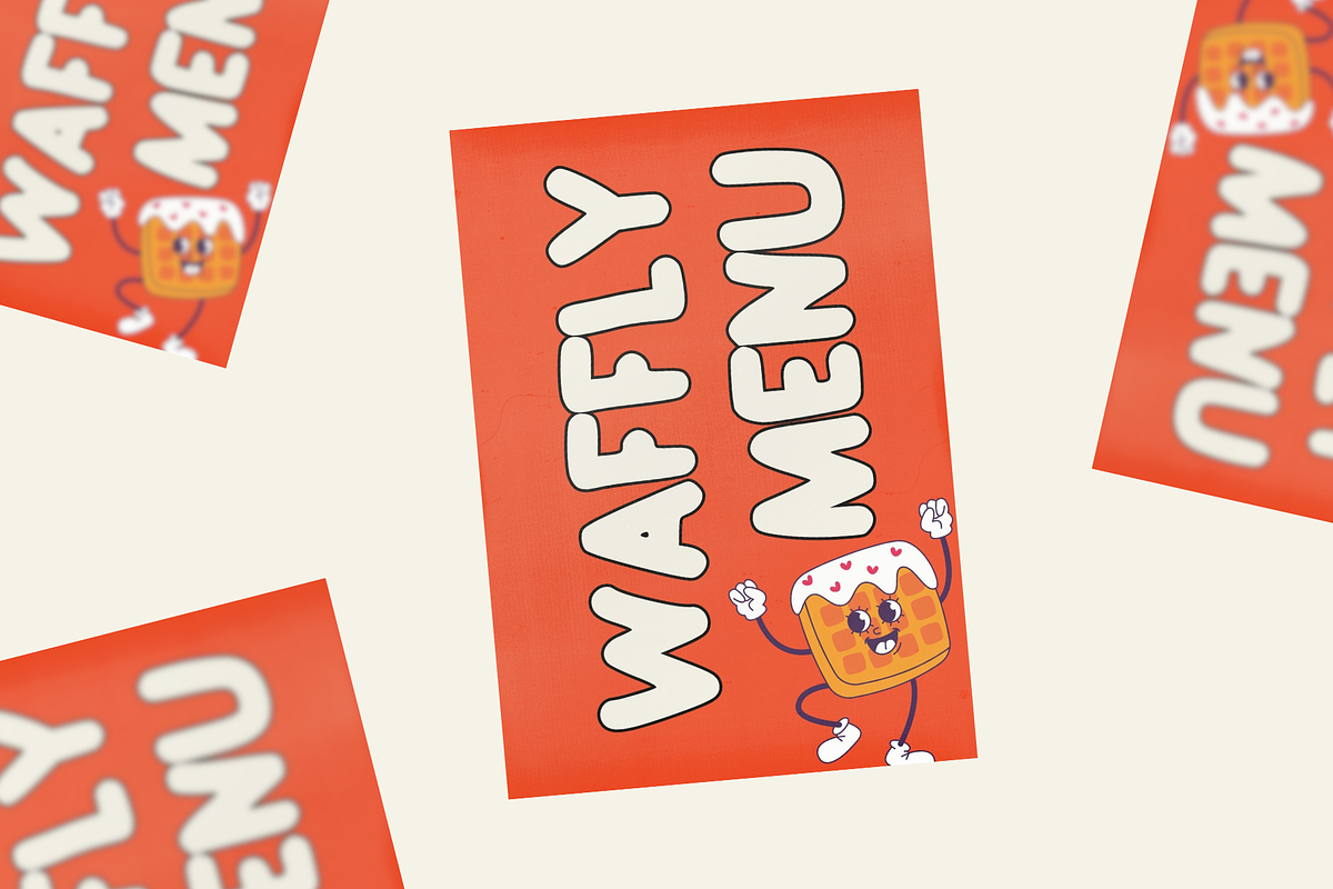 Waffly – A Sweet Handwritten Font, a Handwritten Font by BiancaXavier (Photo 5 of 6)