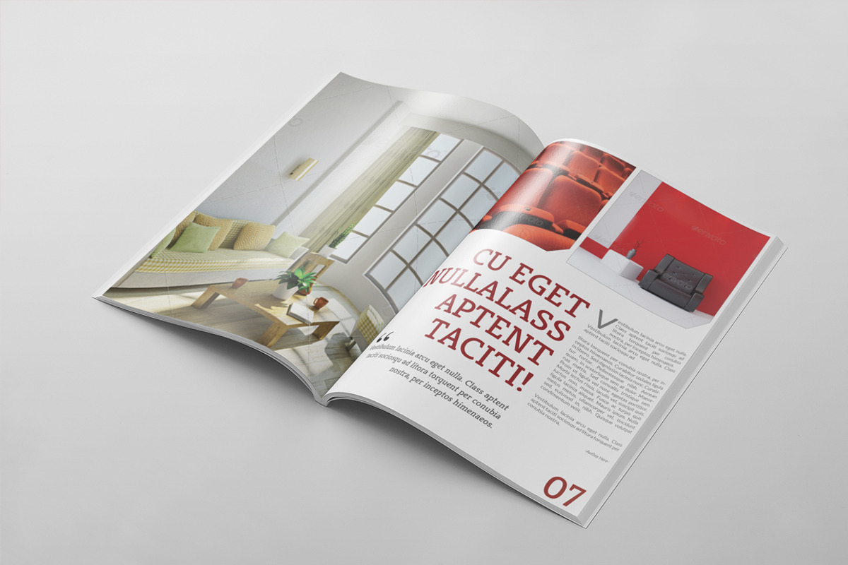 Magazine Template 32, a Magazine Template by pmvch (Photo 4 of 6)
