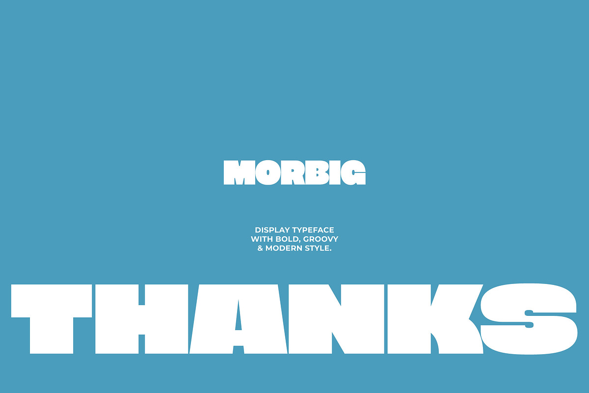 Morbig - Bold Display Font, a Sans Serif Font by limitype (Photo 12 of 12)