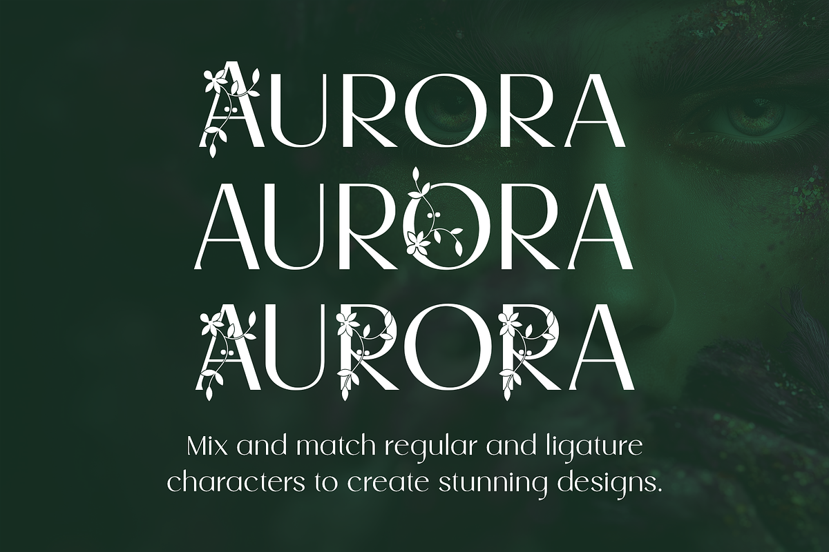 Luxmont - Elegant Floral Typeface, a Serif Font by HipFonts (Photo 10 of 10)