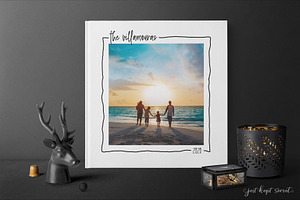 12x12 Family Photobook Template