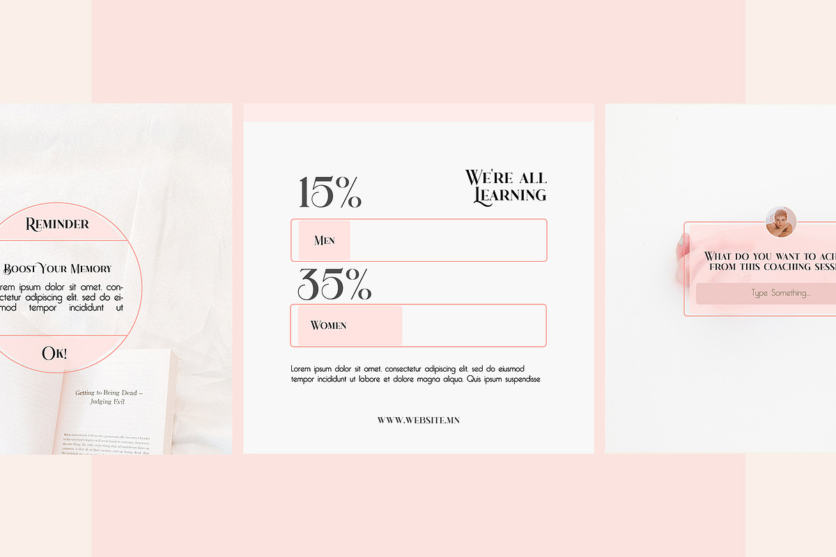 Insta Creator for Coach PS CANVA, a Social Media Template by goodesign (Photo 10 of 19)