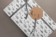 Leaves and Twigs font trio & extras, a Script Font by Ana's Fonts (Thumbnail 15 of 17)