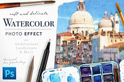 Delicate Watercolor Photo Filter, a Plug-in Add-On by Drifter Studio PrintShop (Thumbnail 1 of 8)