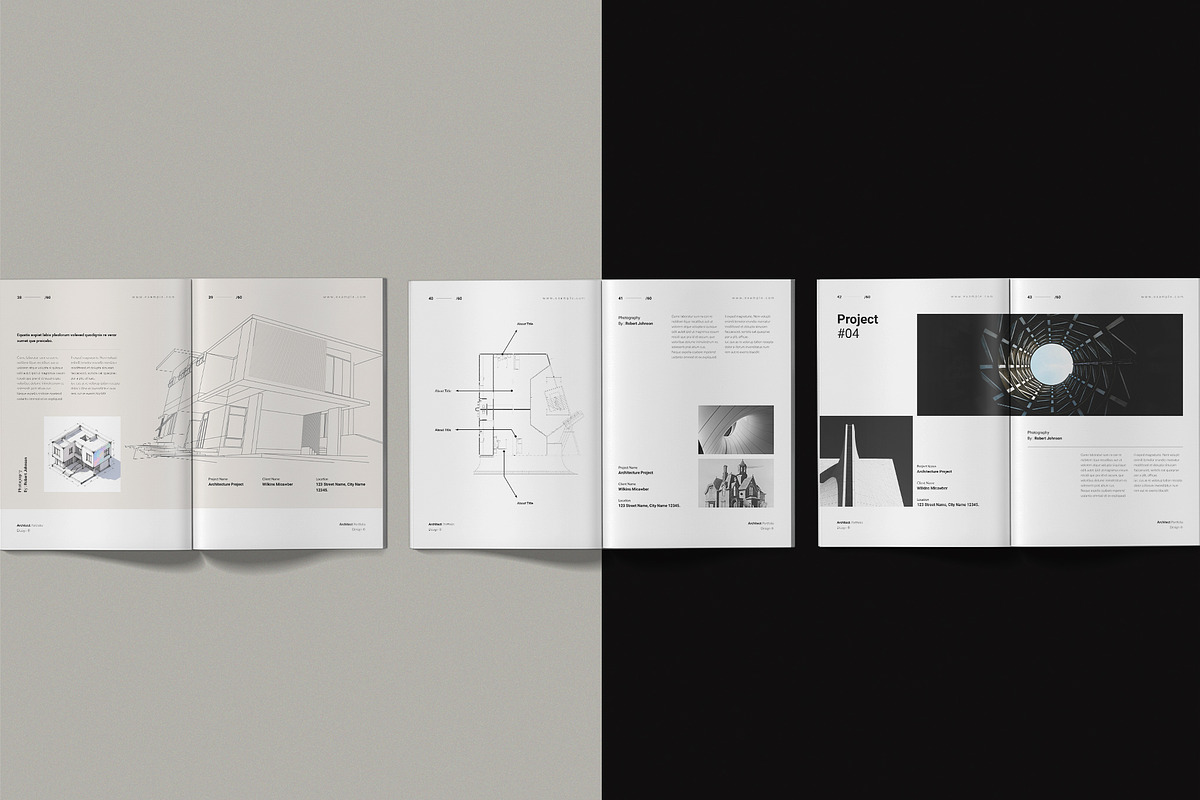 Architecture Portfolio Template, a Brochure Template by TemplateFolio-Shop (Photo 15 of 25)