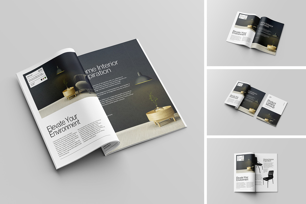 Catalog Brochure Mockup, a Books & Magazine Mockup by graphic_keY (Photo 1 of 5)