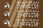 Velvoria Script, a Script Font by madeDeduk (Thumbnail 9 of 10)