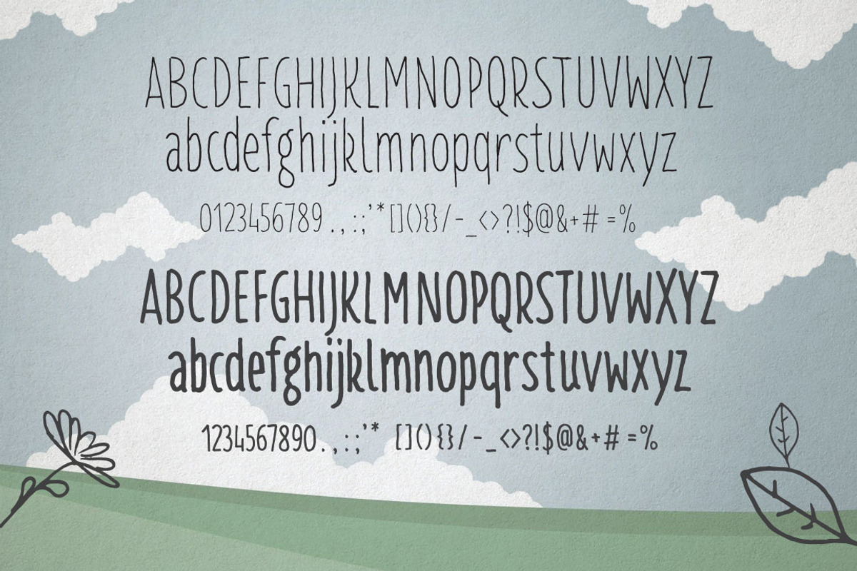 Tall & Tiny Font Duo preview 2