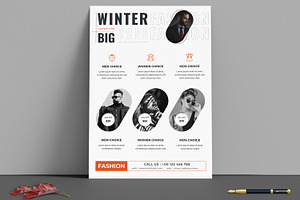 Fashion Flyer Design, a Flyer Template by MightyDesign