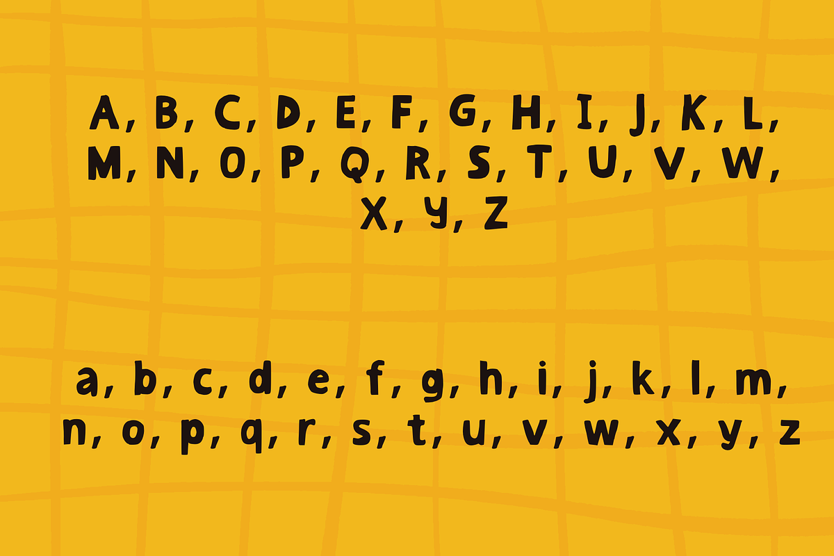 playful outline handdrawn font kit, a Handwritten Font by Ashiya Pixel (Photo 20 of 20)