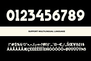 Monty - Experimental Display Font, a Sans Serif Font by Graphicfresh (Thumbnail 9 of 10)