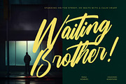 Ciaters Gangster Brush Handwritten, a Script Font by Letterena Studios Script (Thumbnail 7 of 15)