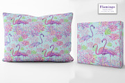 Flamingo Seamless pattern, a Pattern Graphic by Alena Lazareva (Thumbnail 10 of 10)