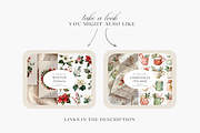 Watercolor Retro Gingerbread House, a Decorative Illustration by ThaismotaCreativeCo (Thumbnail 9 of 10)