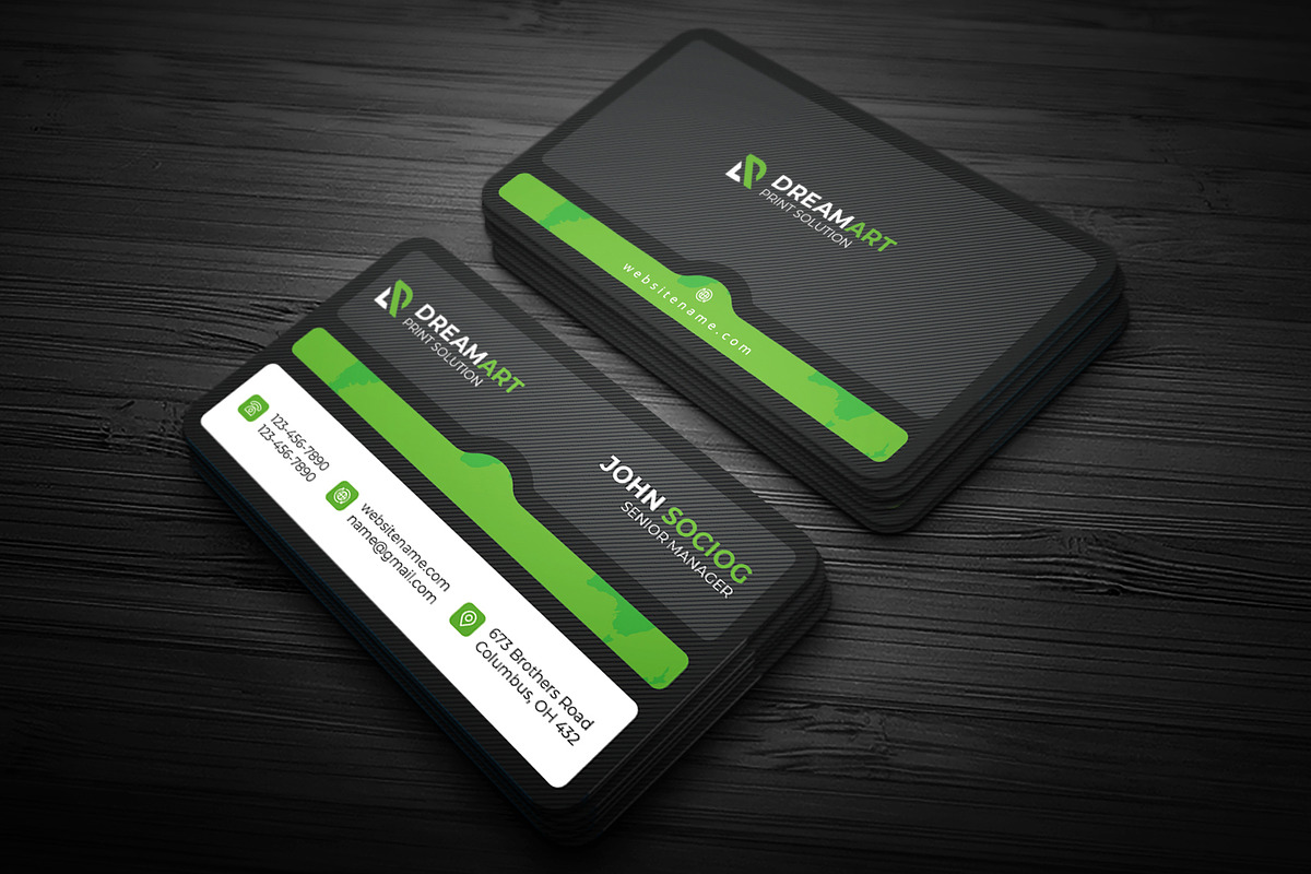 Modern Business Card, a Business Card Template by GFXCity (Photo 4 of 4)
