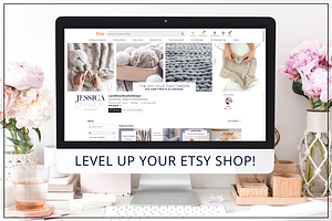 Etsy Shop Branding Kit Canva