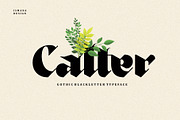 Calter, a Blackletter Font by ismanayuda (Thumbnail 1 of 5)