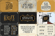 Vintage Font Bundle 4, a Symbol Font by Vintage Division (Thumbnail 12 of 12)