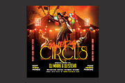 Circus Flyer, a Flyer Template by DSGraphicDesign (Thumbnail 2 of 2)