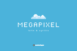 Megapixel Pixel Game Font