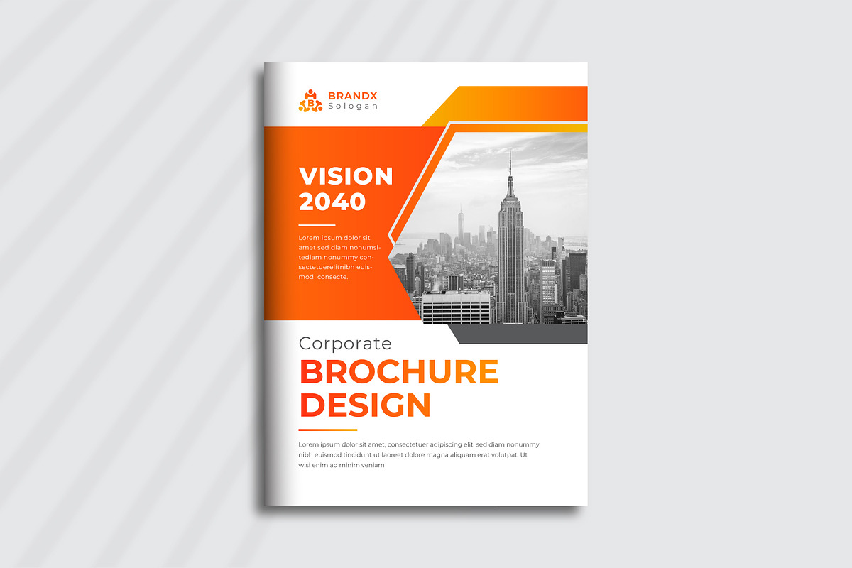Corporate Annual Report, a Brochure Template by pixelcreatx (Photo 1 of 6)