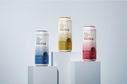 Soda Can Mockup Set, a Cups & Container Mockup by mockupatelier (Thumbnail 7 of 8)