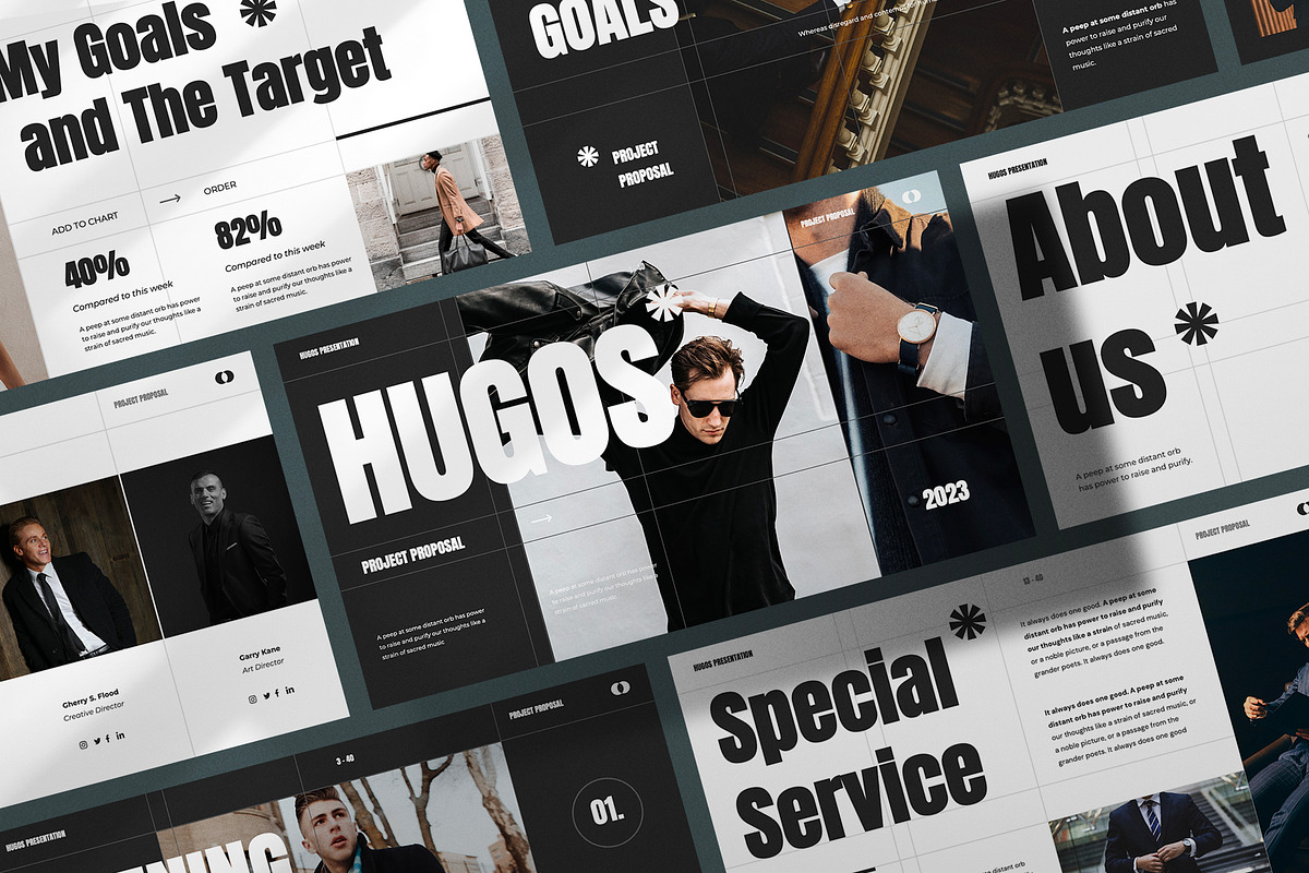 Hugos project Proposal - Keynote, a Design Template by Surotype (Photo 1 of 9)