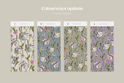 Eternal Bloom Elegant Floral Pattern, a Pattern Graphic by Yello_illustration (Thumbnail 4 of 14)