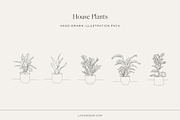 House Plant-Vector Illustration Pack, an Illustration by Lovendear Design (Thumbnail 1 of 9)