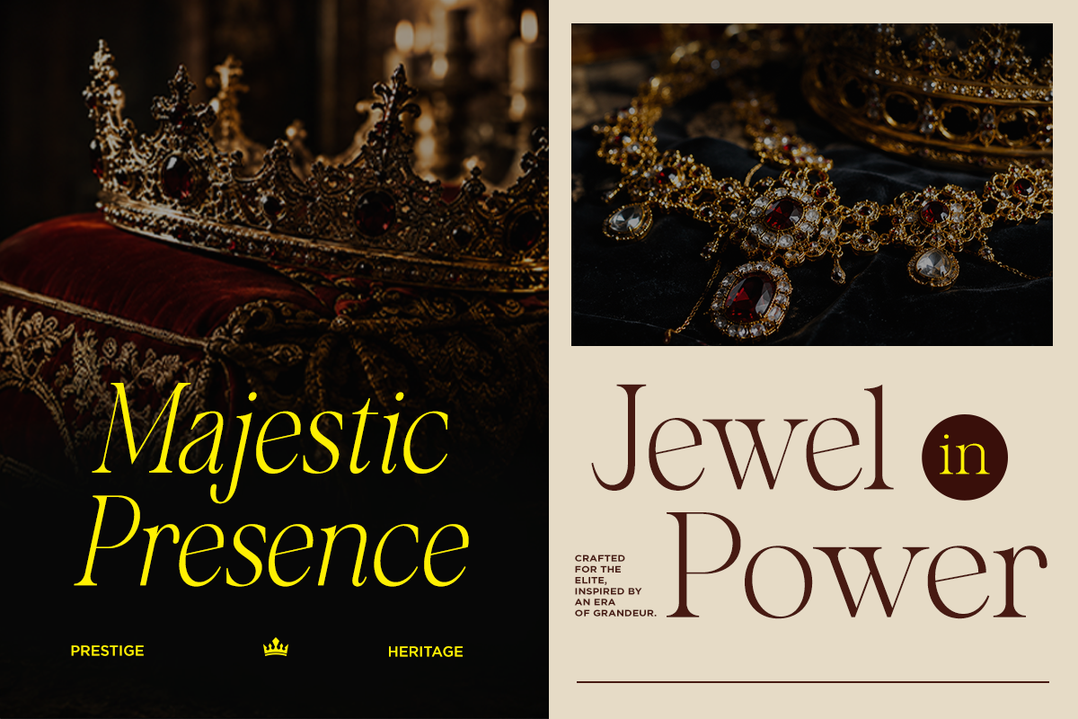 Crown Monarch - Stylish Elegant Font, a Serif Font by Say Studio (Photo 2 of 10)